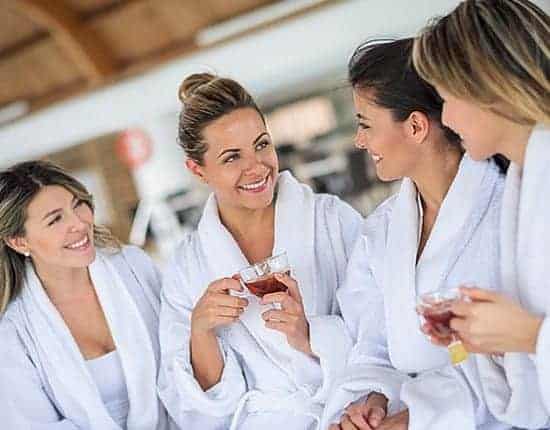 Group spa package L'abri day spa