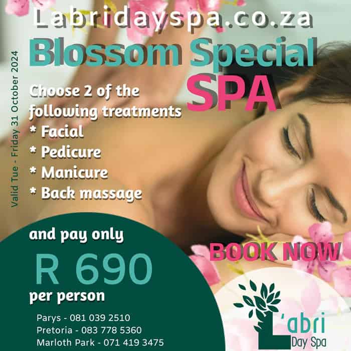 Blossom spa special