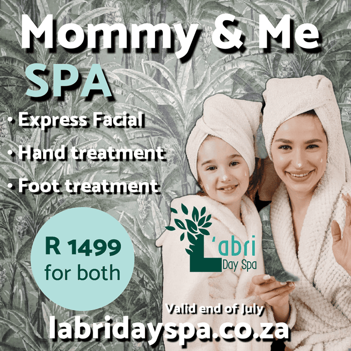 Mommy and me spa special L'abri day spa