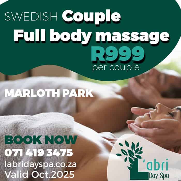couple swedish massage Marloth Park