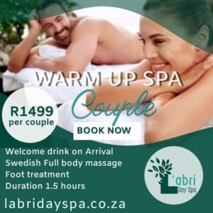 couples warm up spa special