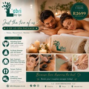 2 of us spa package couple spa -L'abri day spa