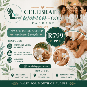 womenhood spa special women's day -L'abri day spa